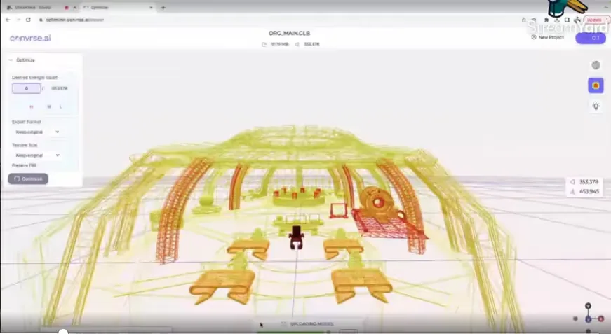 Seven ways to make 3D asset optimisation easier for AR, VR and digital twins: 2. Heat mapping and mesh analysis