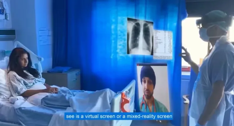 Immersive technology in a hospital: the Plexus Metaverse Experience Center: Remote expert consultation with AR glasses