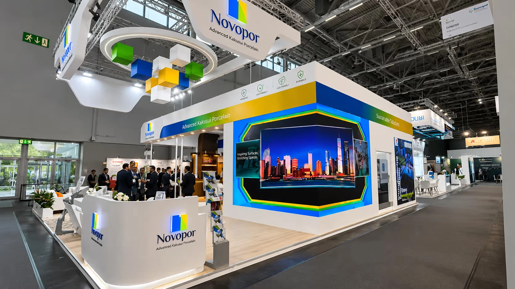 Chemspec Europe 2025: anamorphic displays for PI Industries and Novopor: How it worked on the day