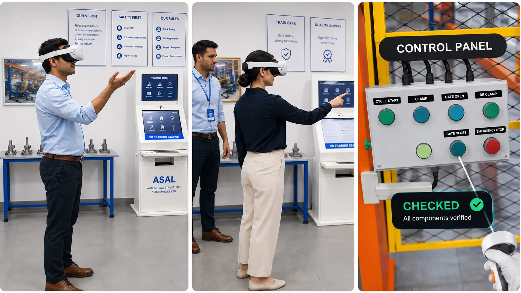 VR training for sheet metal operators across six plants: How we built it