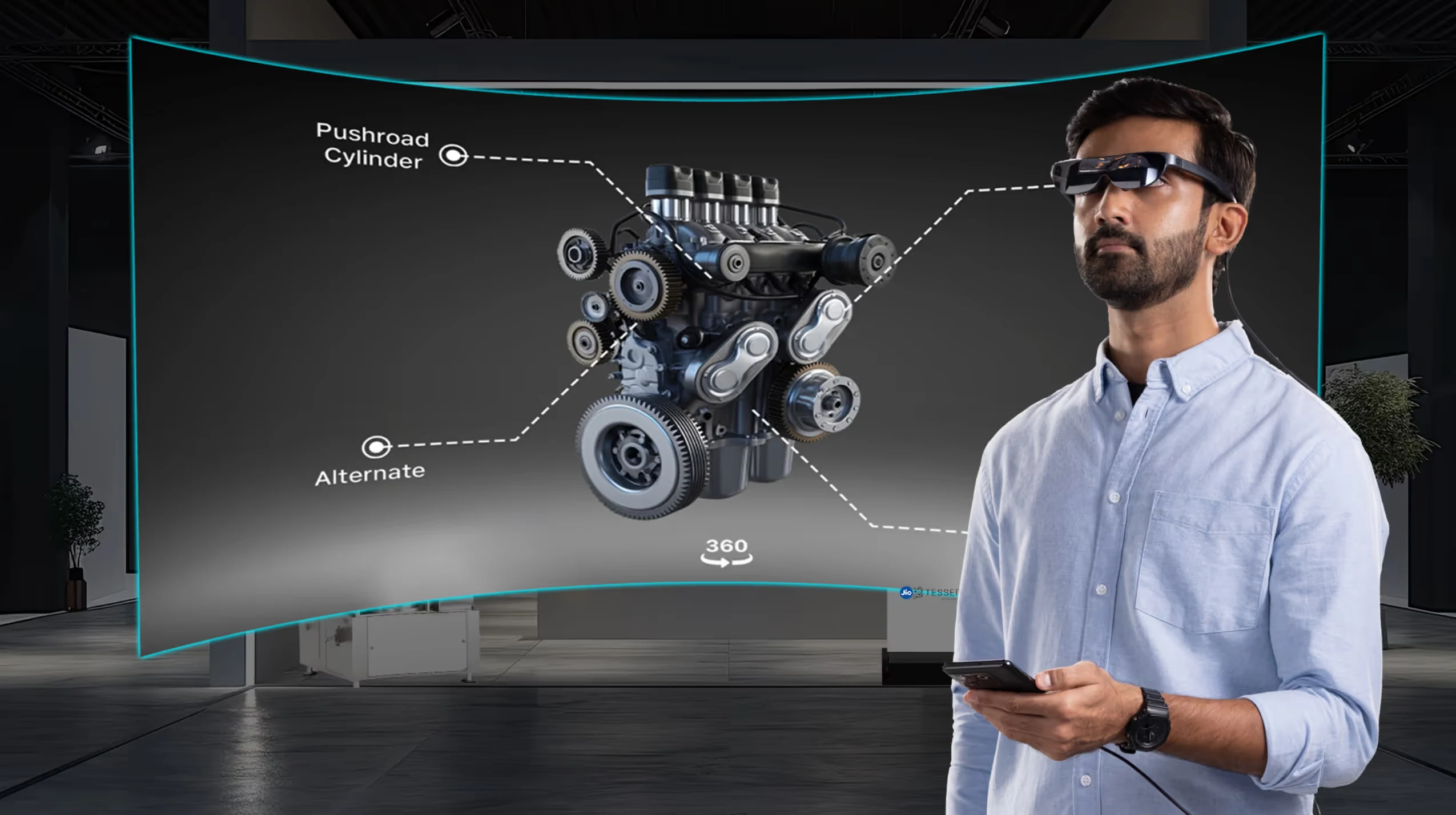 JioGlass smart glasses for product demos and launches: How it works