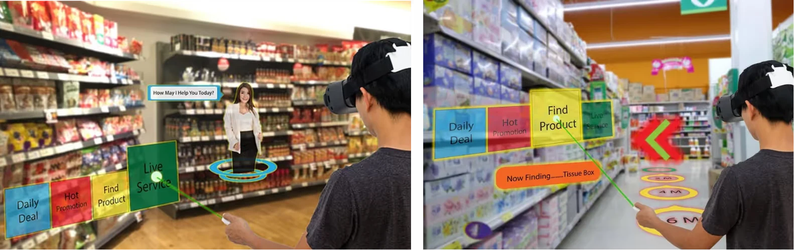 VR merchandising for FMCG: virtual aisles and stores: How it works