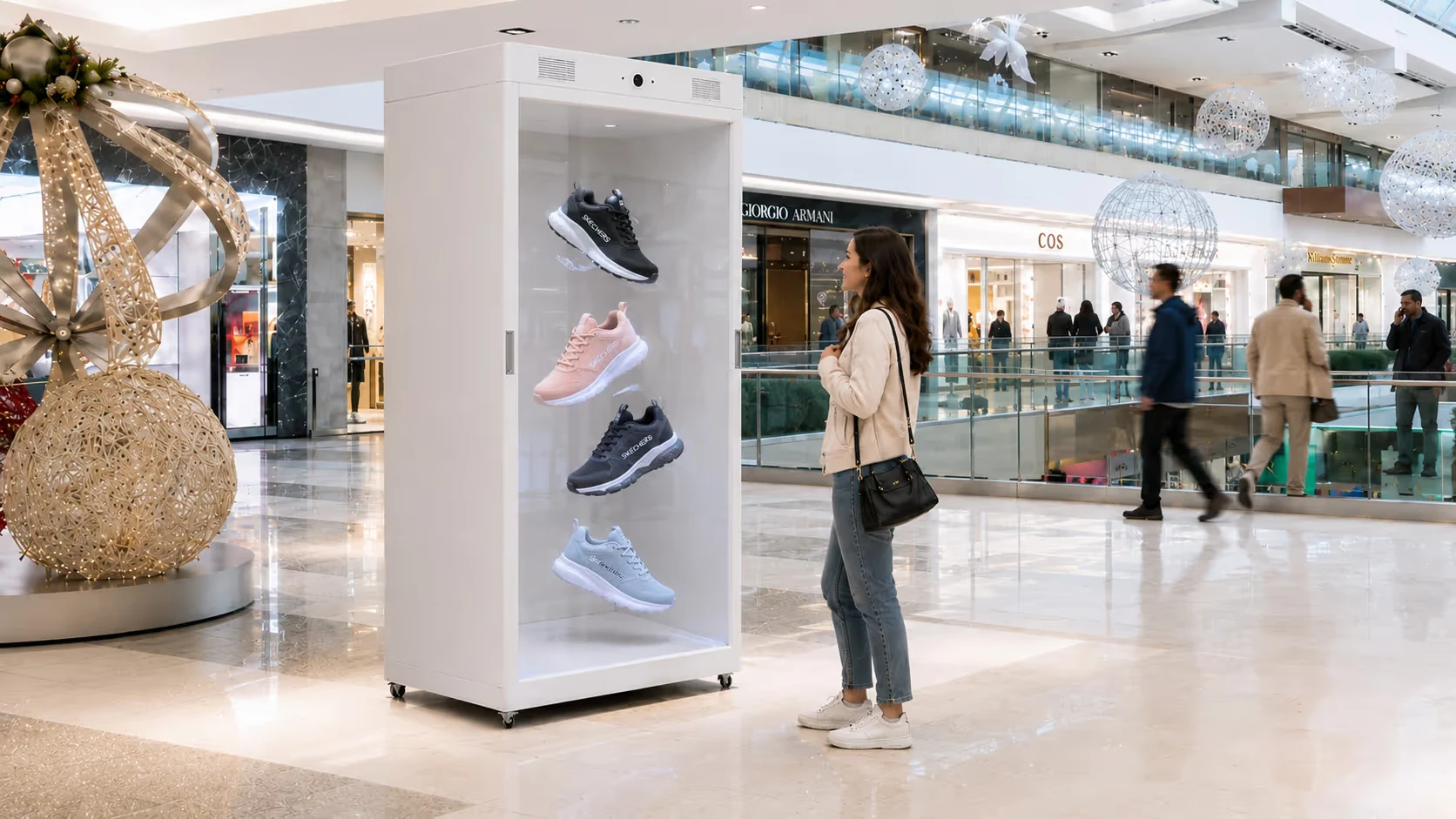 How a US mall operator built a 30-mall hologram advertising network: What they did: a permanent hologram network
