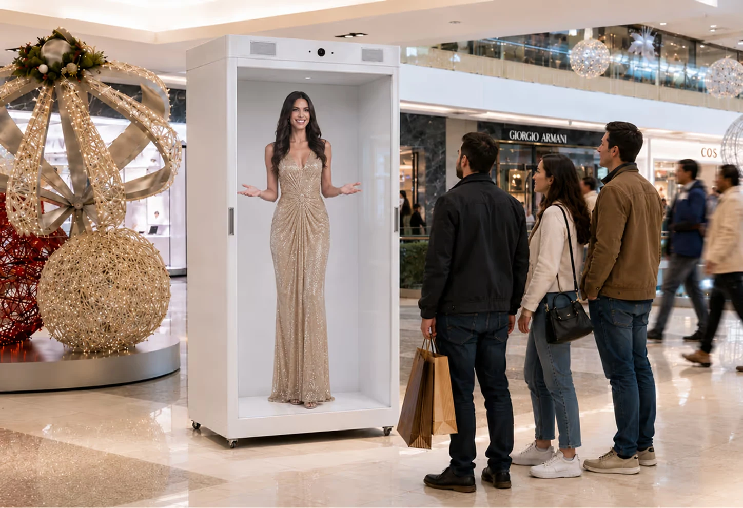 How a US mall operator built a 30-mall hologram advertising network: The shopper journey