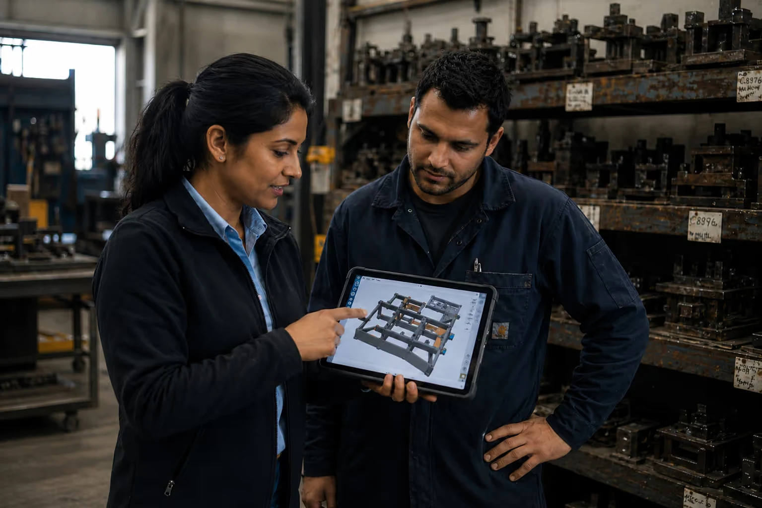 How a forklift manufacturer cut weldment inspection from hours to minutes with tablet AR: Results