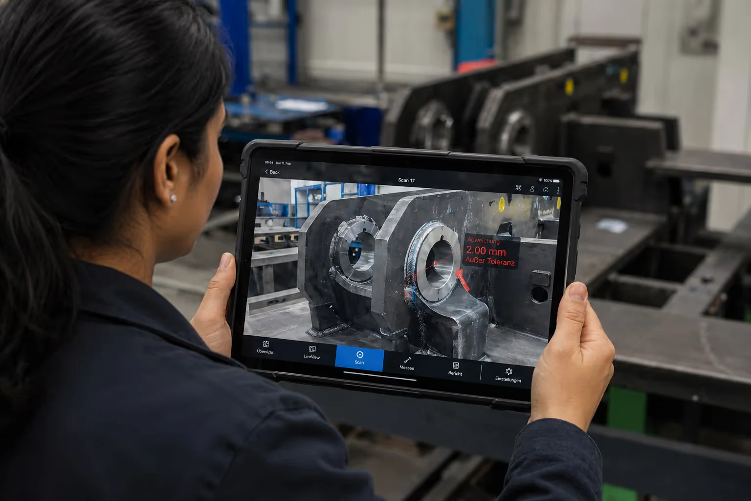 How an agricultural machinery maker halved inspection costs with tablet AR: How it works