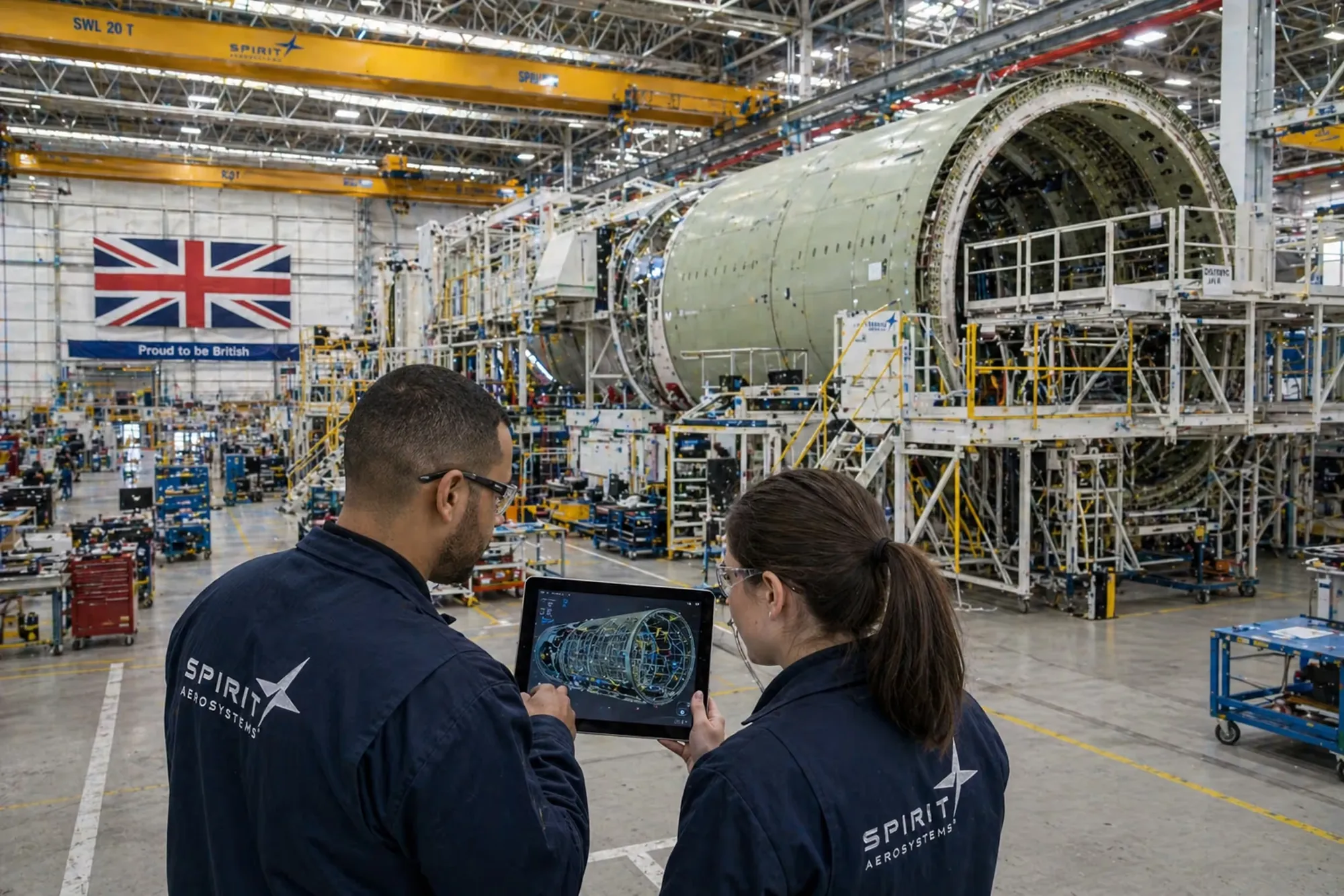 How a crane manufacturer uses tablet AR to catch defects before painting